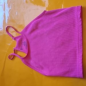 Free People movement happiness run crop tank vivacious violet